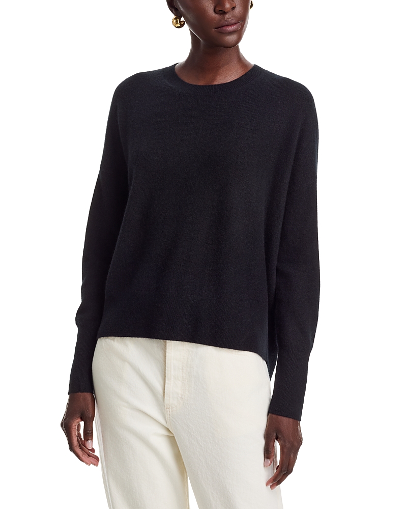 C by Bloomingdale's Cashmere Drop Shoulder Crewneck Cashmere Sweater - Exclusive