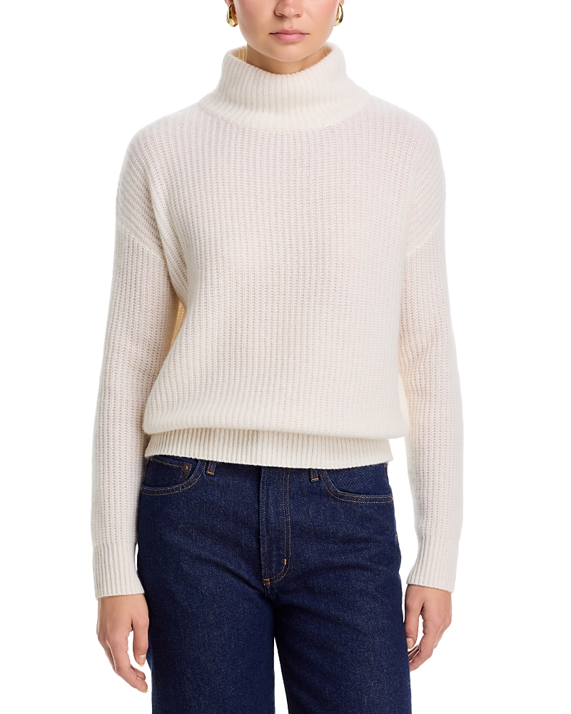C By Bloomingdale's Cashmere 100% Cashmere Mock Neck Sweater - Exclusive