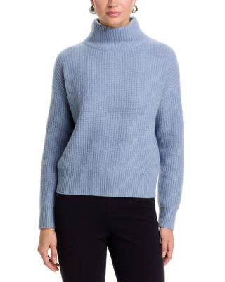 100% Cashmere Mock Neck Sweater - Exclusive