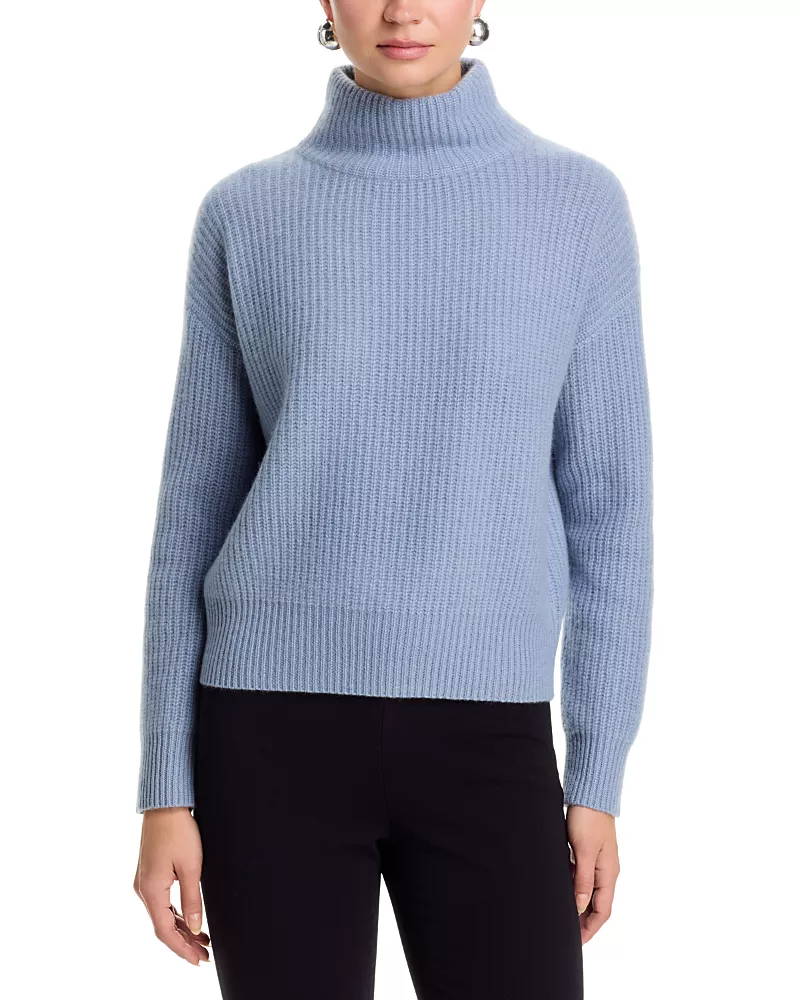 C by Bloomingdale's Cashmere 100% Cashmere Mock Neck Sweater - Exclusive