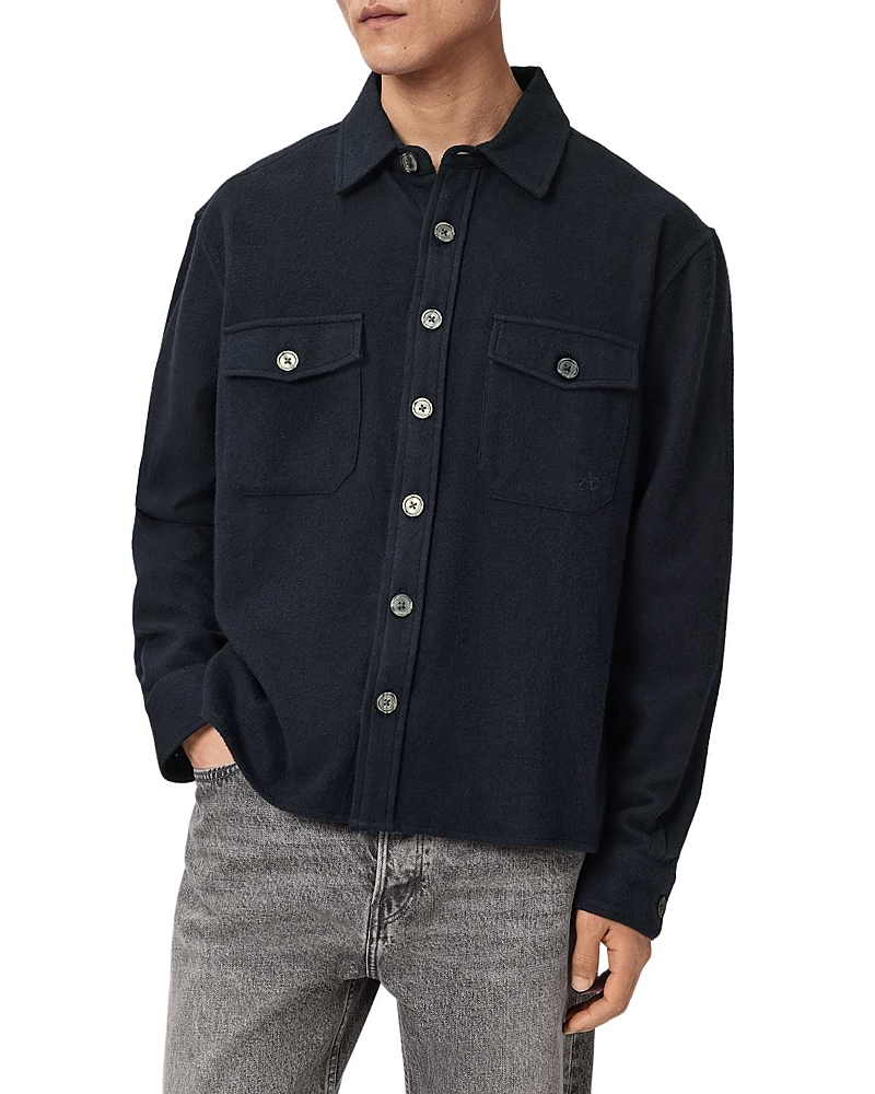 Allsaints Haiku Patch Pocket Shirt
