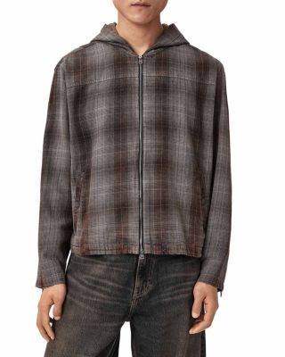 Santos Hooded Check Shirt