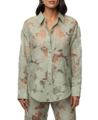 Organza Floral Blouse