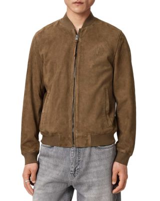 Morten Suede Bomber Jacket