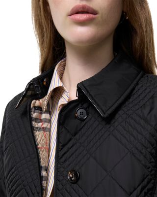Micro Check Stitch Nylon Jacket - thumbnail 3