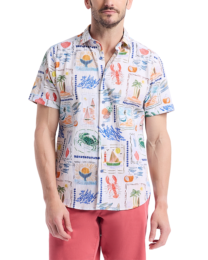 Robert Graham Isla Vista Short Sleeve Woven Shirt
