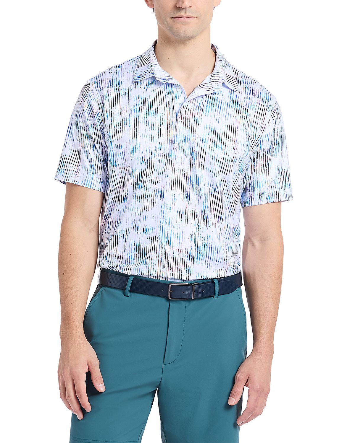 Robert Graham Clyne Short Sleeve Knit Polo