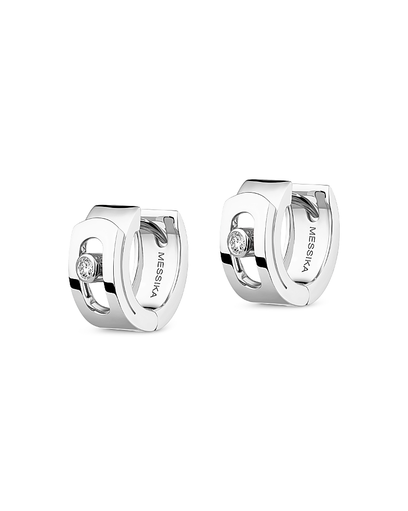 Messika 18K Gold Move Noa Diamond Hoop Earrings, 0.05 tcw