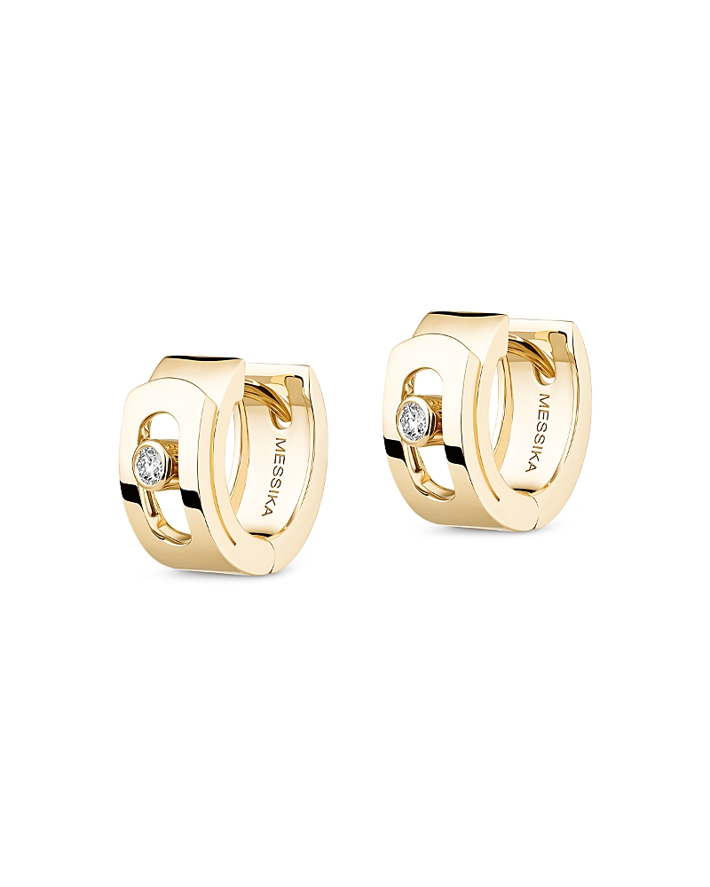 Messika 18K Gold Move Noa Diamond Hoop Earrings, 0.05 tcw