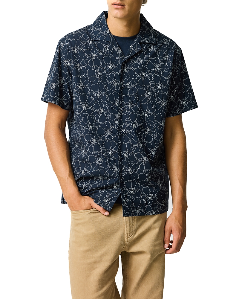 Rodd & Gunn Crater Valley Printed Short Sleeve Shirt