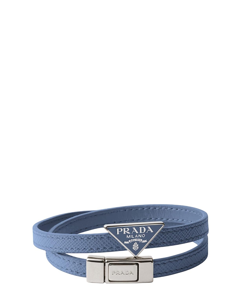 Prada Saffiano Leather Bracelet