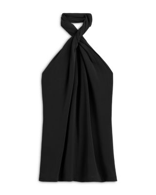 Twisted Jersey Halter Top