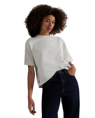 Relaxed Cropped Crewneck Tee