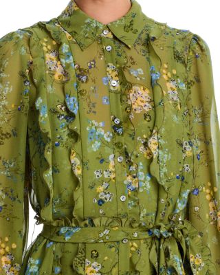 Estelle Windswept Floral Dress - thumbnail 3