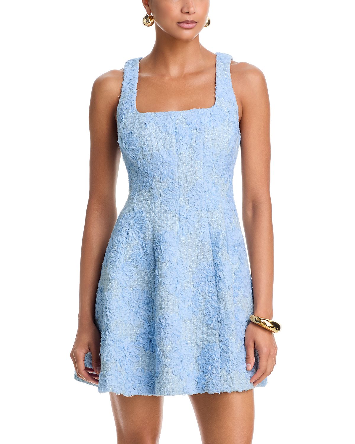 Milly Minna Tweed Mini Dress