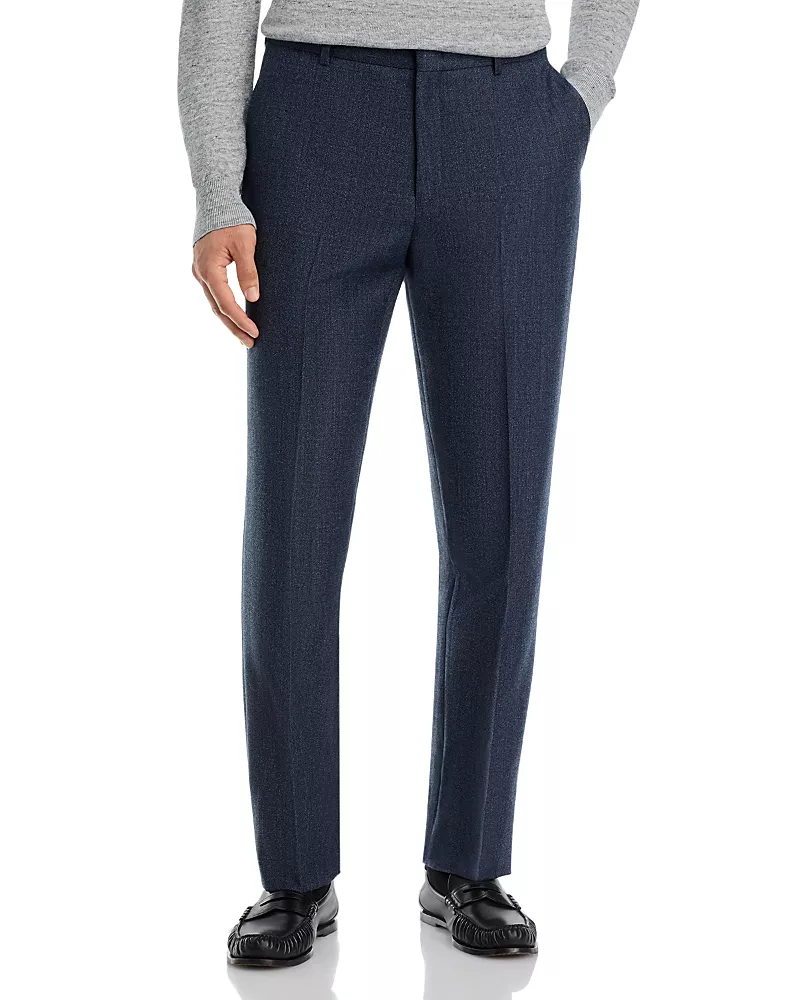 Vince Melange Textured Regular Fit Suit Pants