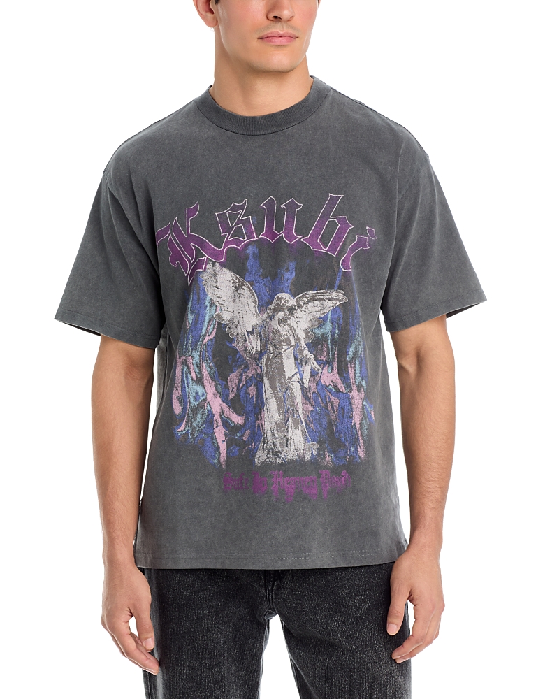 Ksubi Fallen Ekcess Logo Graphic Tour T-Shirt