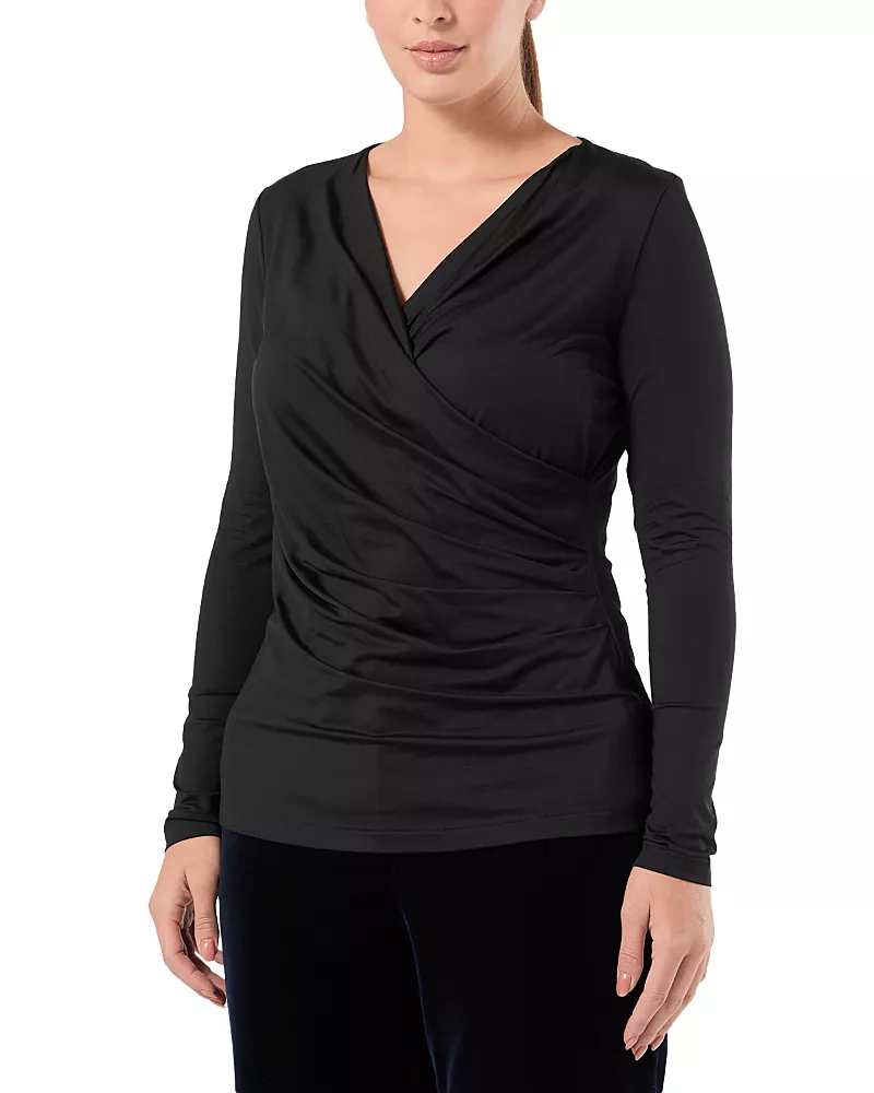 Marina Rinaldi Mrntessile V Neck Top