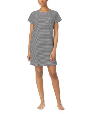 Short Sleeve Fashion Knit Crewneck Sleep Tee