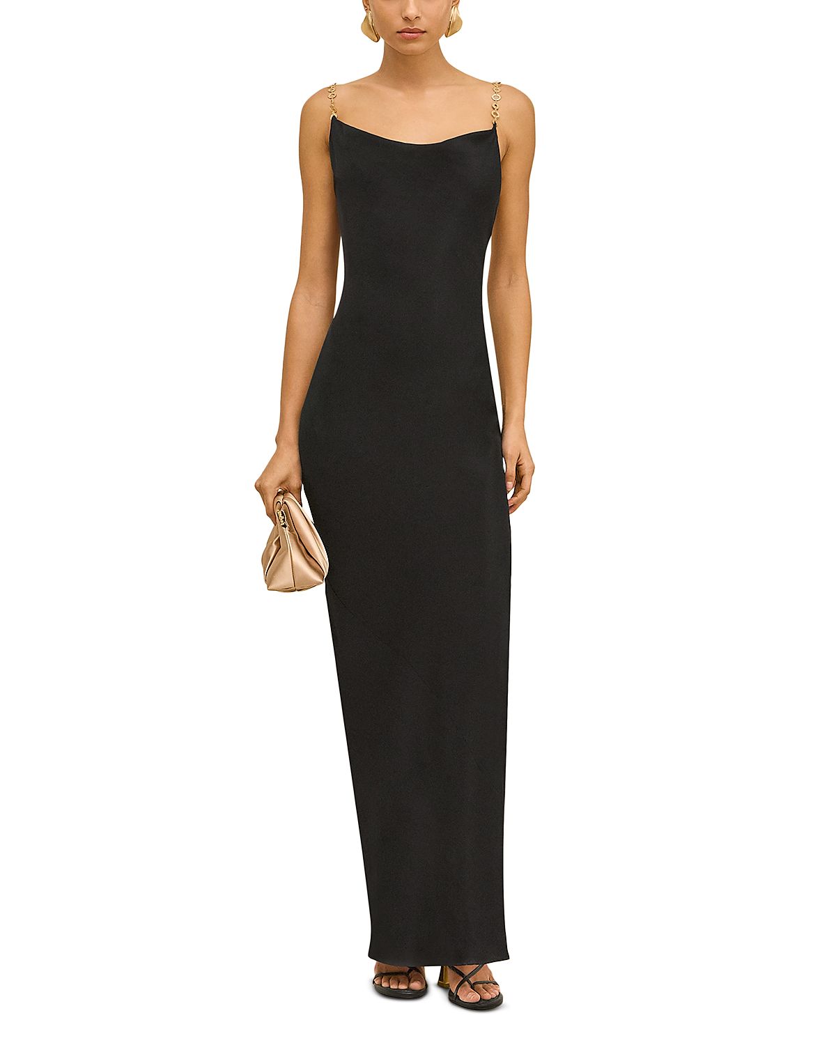 Cult Gaia Macelyn Silk Gown