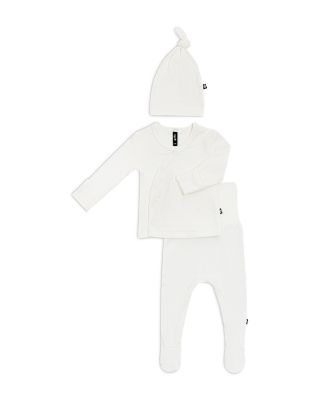 Girls' Pointelle Take Me Home Hat, Top & Footed Pants Set - Baby