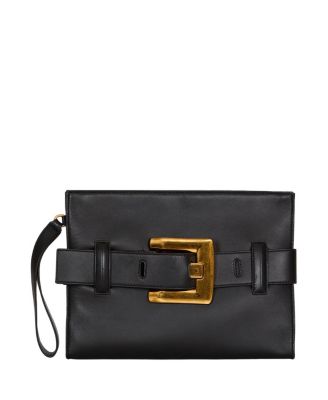  Anthem Smooth Leather Clutch