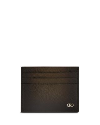 Men's Testa di Moro Micro Gancini Credit Card Holder