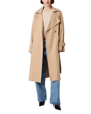 Twill Raglan Trench Coat