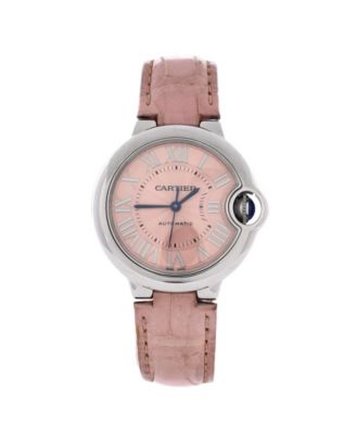 Ballon Bleu de Cartier Automatic Watch in Stainless Steel and Alligator 33mm