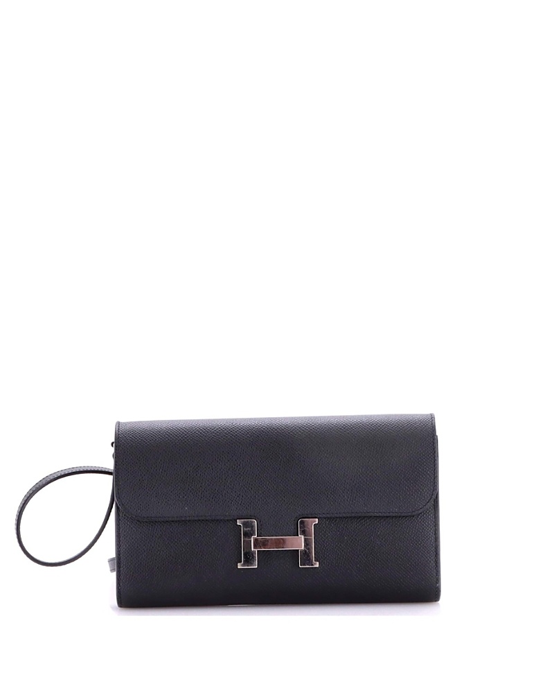Pre-Owned HERMES Constance To Go Wallet Epsom