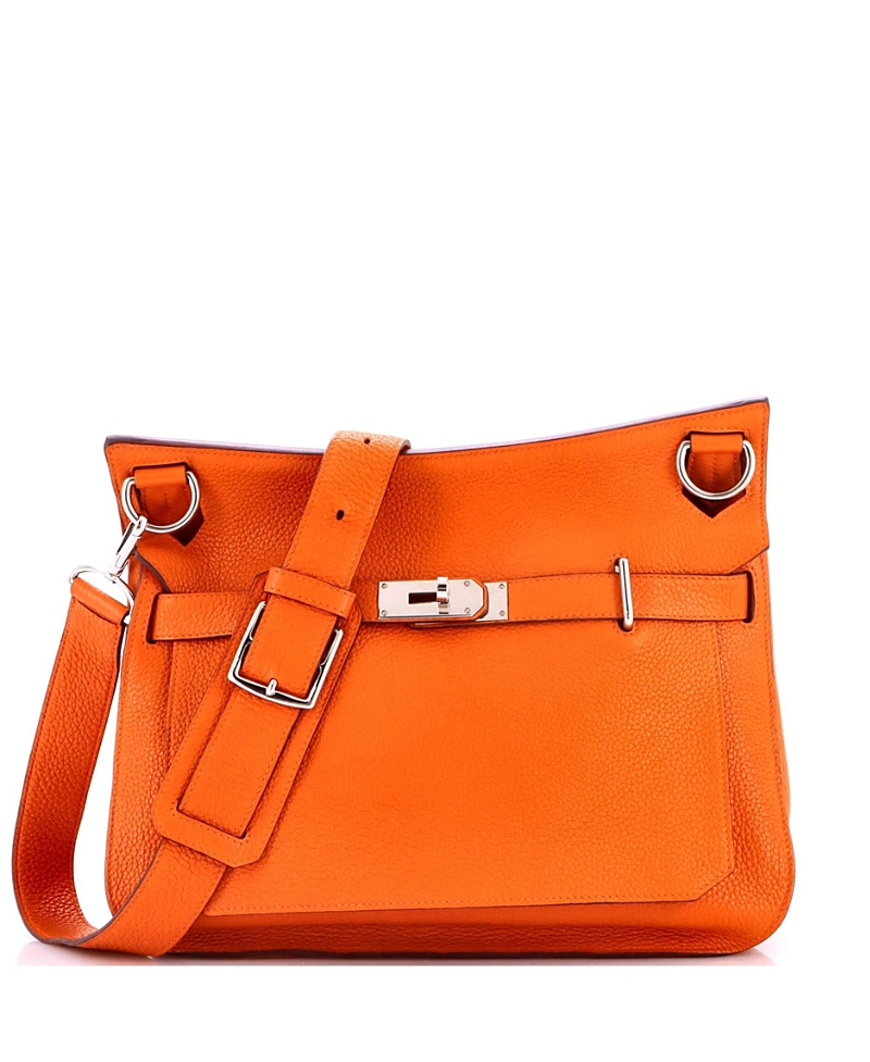 Pre-Owned HERMES 34 Jypsiere Bag Clemence