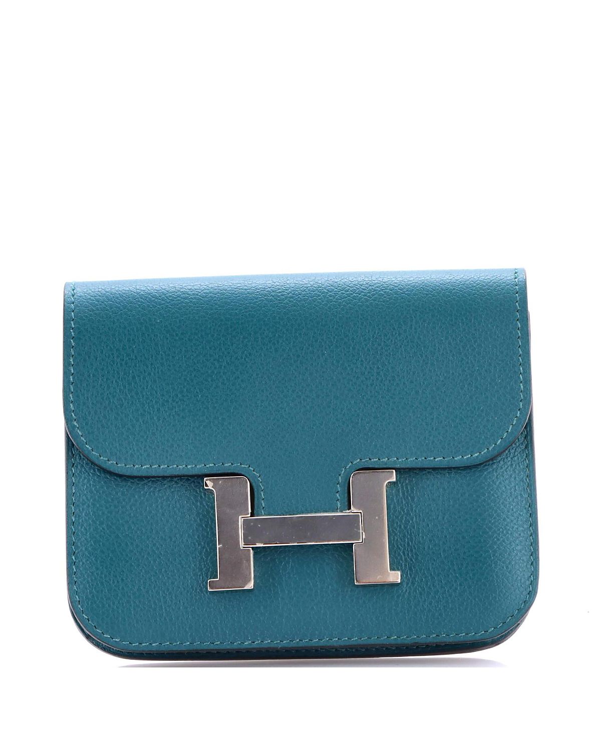Pre-Owned HERMES Constance Slim Wallet Evercolor