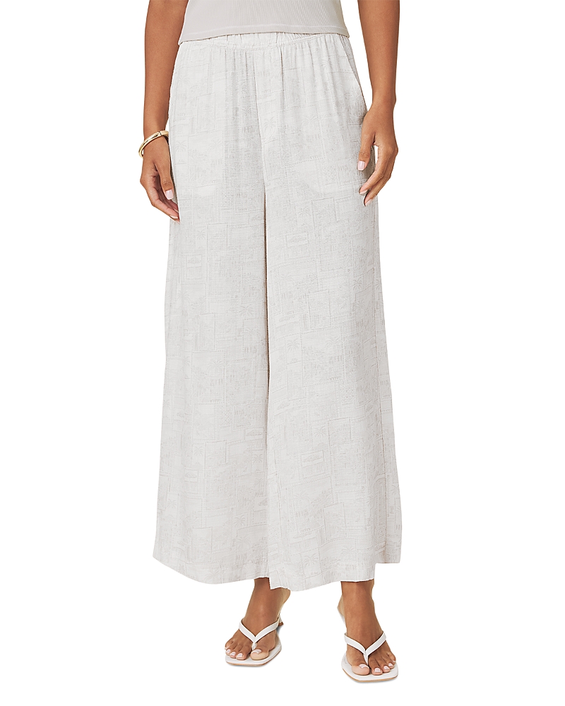 Splendid Angie Stamp Palazzo Pants