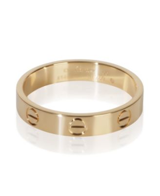  Small Model Love 18k Yellow Gold Ring