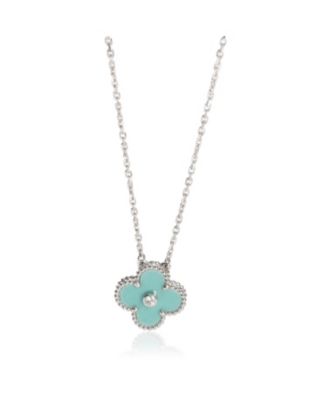 Pre-Owned Van Cleef & Arpels 2022 Limited Edition 18k White Gold Pendant