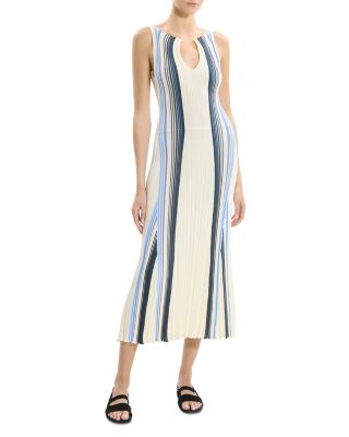 green white dress Green and White Stripe Tula Dress XS main image 0
