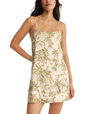 Maude Tiki Mini Dress