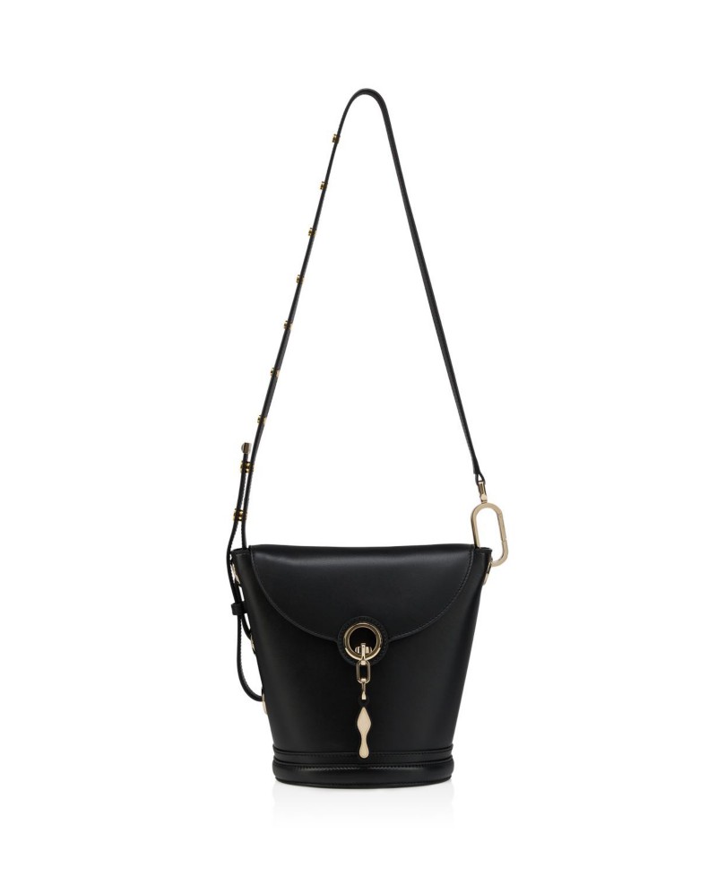 Christian Louboutin Women's Flo Small Shoulder Bags in Black