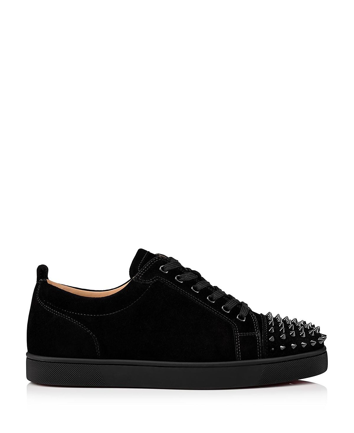 Christian Louboutin Men's Louis Junior Spikes Low Sneakers