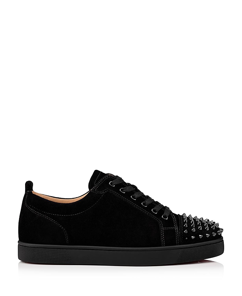 Christian Louboutin Men's Louis Junior Spikes Low Sneakers