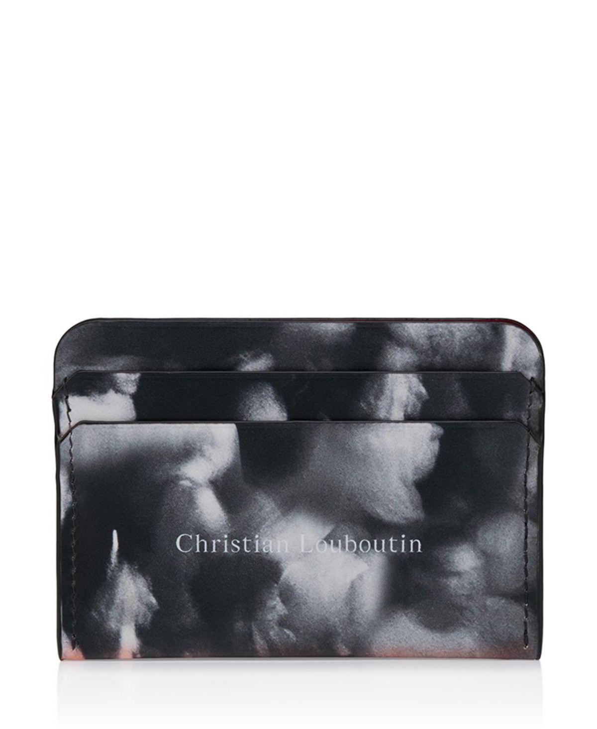 Christian Louboutin Men's Canopy Cardholder in Black White