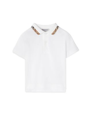 Girls' IB5 Johane Check Collar Cotton Polo Shirt - Baby, Little Kid