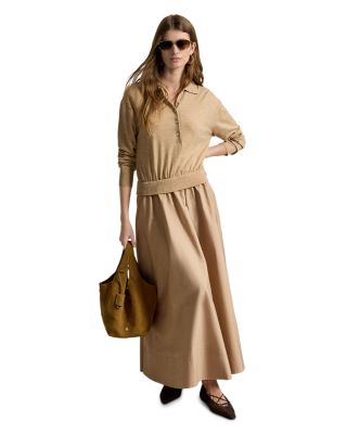Mixed Media Maxi Dress