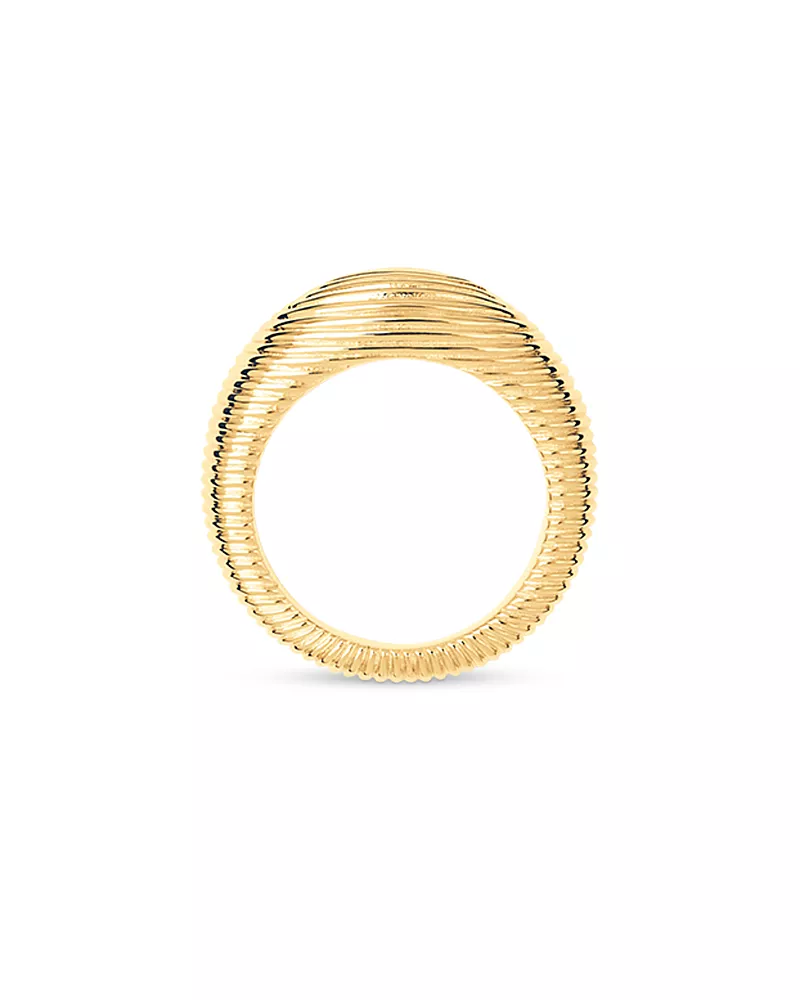 Lie Studio Audrey Textured Ring