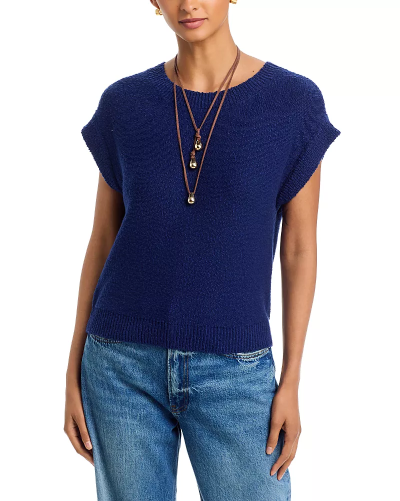 Single Thread Thick And Thin Sweater