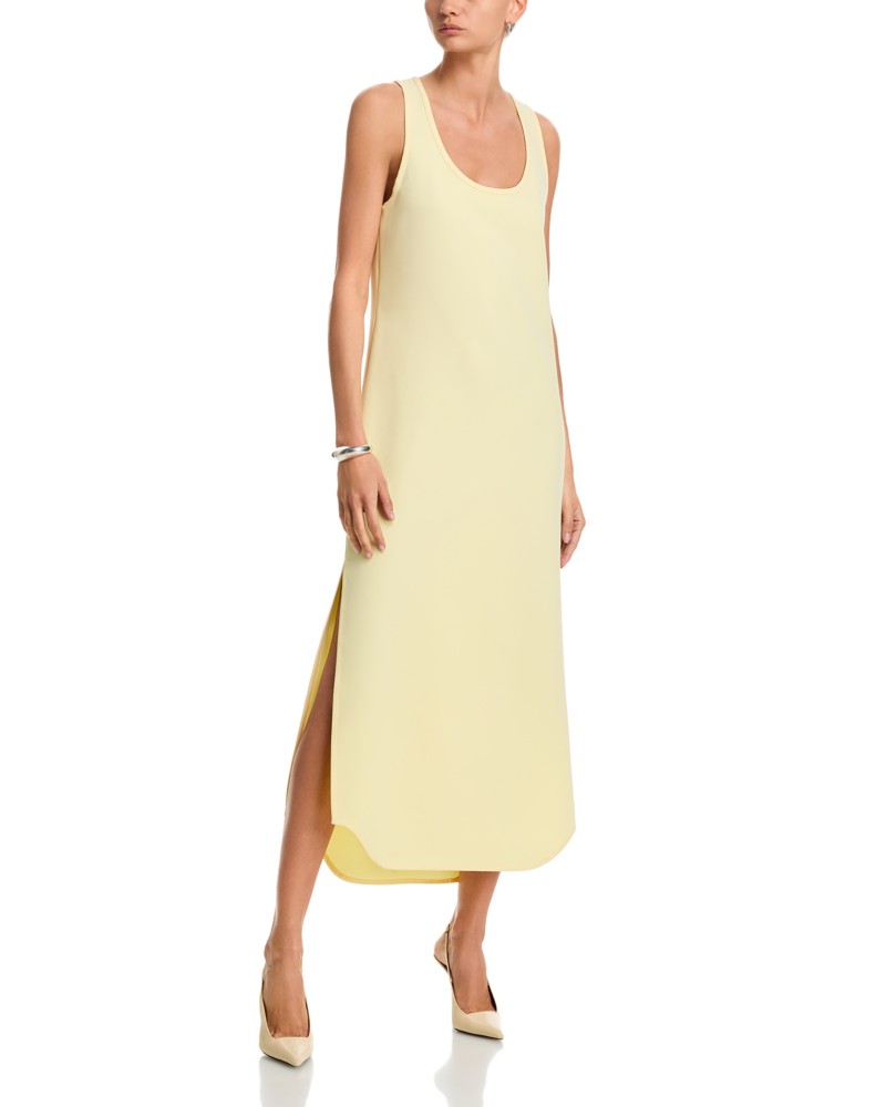 WARDROBE.NYC Wardrobe. nyc Matte Tank Dress in Lemon