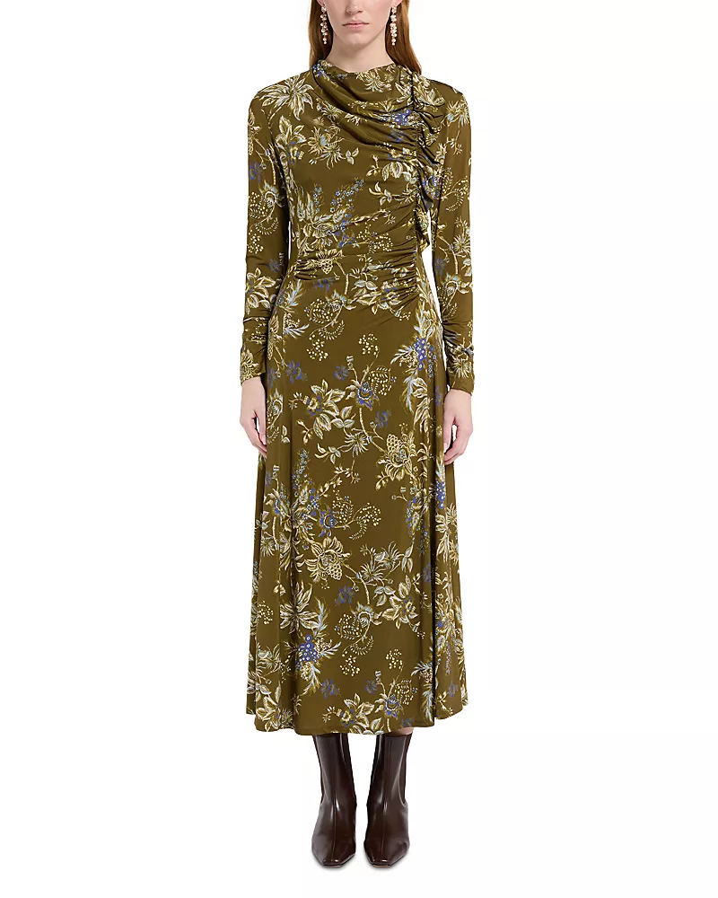 Marella Mlladorato Cowl Neck Dress