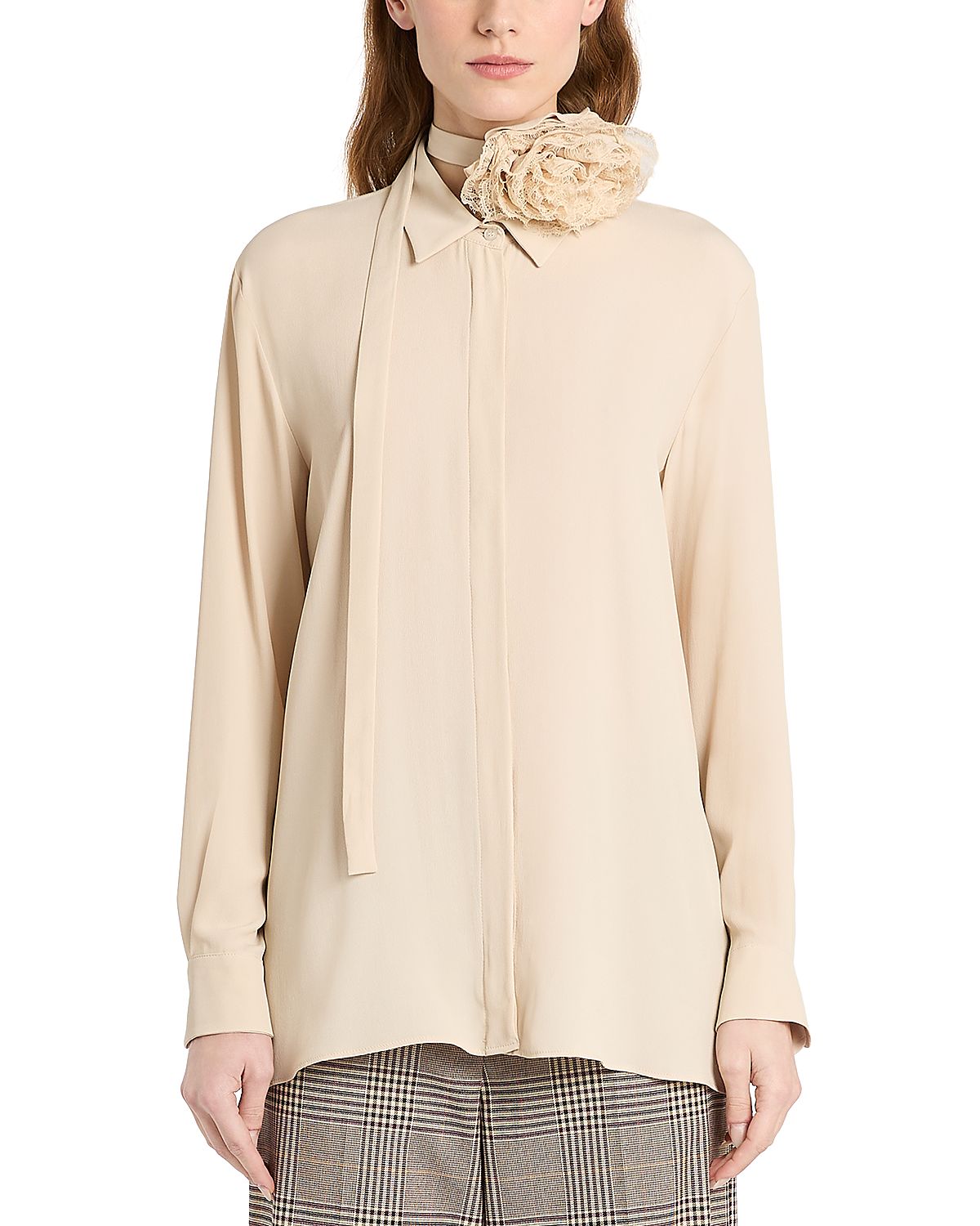 Marella Mllorca Lace Accent Blouse