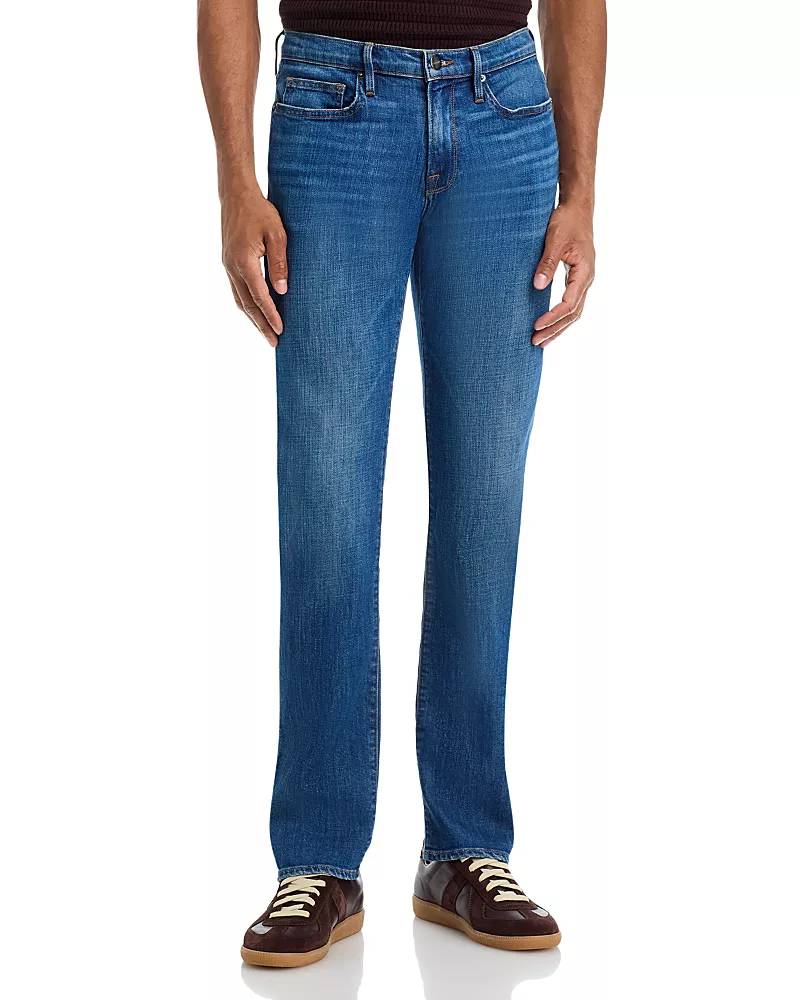 Frame L'Homme Slim Fit 32.5 Jeans in Verdugo