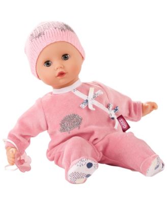  Hedgehog 13" Soft Body Baby Doll with Bald Head, Ages 3+
